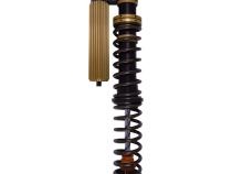 Suspension Shock Absorber and Coil Spring Assembly Monotube Front Left Can-Am Maverick X3 Type III Hard Anodized Black Hawk Powersports Bilstein