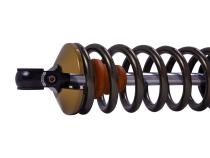 Suspension Shock Absorber and Coil Spring Assembly Monotube Front Left Can-Am Maverick X3 Type III Hard Anodized Black Hawk Powersports Bilstein