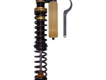 Suspension Shock Absorber and Coil Spring Assembly Monotube Front Right Can-Am Maverick X3 Max RS Turbo R Type III Hard Anodized Black Hawk Powersports Bilstein