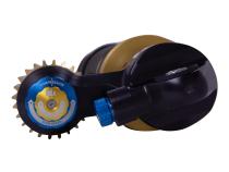 Suspension Shock Absorber and Coil Spring Assembly Monotube Front Right Can-Am Maverick X3 Max RS Turbo R Type III Hard Anodized Black Hawk Powersports Bilstein