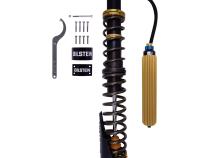 Suspension Shock Absorber and Coil Spring Assembly Monotube Rear Left Can-Am Maverick X3 Max RS Turbo R Type III Hard Anodized Black Hawk Powersports Bilstein