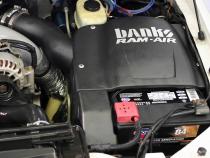 Ram-Air Cold-Air Intake System Oiled Filter 99-03 Ford 7.3L Banks Power