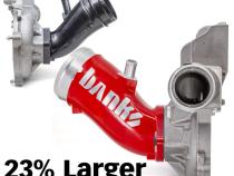 Monster-Ram Turbo Inlet Elbow 17-25 Chevy/GMC 2500/3500 6.6L Duramax L5P Raw Banks Power
