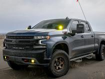 Silverado 1500 2019 Fog Pocket Mount Kit Pro Baja Amber FPK Sport WC Baja Designs