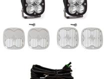 Bronco A Piller Light Kit 21-Up Ford Bronco Squadron Sport Spot Baja Designs