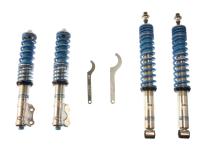 Suspension Kit Volkswagen Cabrio 2002-1995 Monotube Front Lowered Height 30-50mm up to 950kg Axle Load Rear Lowered Height 0-10mm up to 710kg Axle Load Wheel spacers may be required for some wheel/tire combinations B16 (PSS9) Bilstein