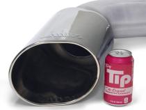 Monster Exhaust System 5-inch Single Exit Chrome Tip 17-25 Ford F250/F350/F450 6.7L Banks Power