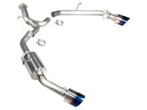 Hyundai Elantra N Axle Back Exhaust System Burnt Stainless Steel Tip For 22-23 Hyundai Elantra N Stillen