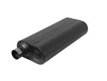 70 Series Chambered Muffler 70 Series 2.50 Offset In 2.50 Center Out Mild Sound Flowmaster