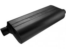 70 Series Chambered Muffler 70 Series 2.50 Offset In 2.50 Offset Out Mild Sound Flowmaster