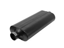 70 Series Chambered Muffler 70 Series 3.00 Center In 3.00 Center Out Mild Sound Flowmaster