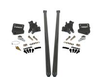 2011-2019 Chevrolet / GMC 58 inch Bolt On Traction Bars 4 inch Axle Diameter Kingsport Grey