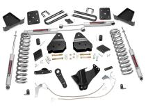 6 Inch Suspension Lift Kit 11-14 F-250 4WD Diesel Overloads Rough Country