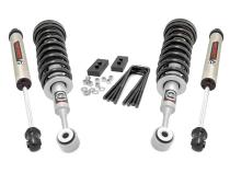 2 Inch Ford Strut Leveling Kit w/V2 Shocks 04-08 F-150 Rough Country