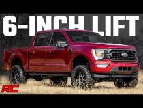 6 Inch Lift Kit V2 21-22 Ford F-150 4WD Rough Country
