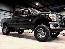 6 Inch Ford 4-Link Suspension Lift Kit N3 Shocks Rear Overload Springs 15-16 F-250 4WD Diesel Rough Country