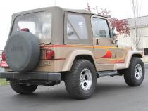 Flow Fx Cat-Back Exhaust System 1997-1999 Jeep Wrangler Tj With 2.5L, 4.0L Engines Moderate Sound Flowmaster