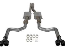 Flow Fx Cat-Back Exhaust System 2015-2023 Dodge Challenger Srt392, R/T Scat Pack With 6.4L Hemi, Hellcat, Demon With 6.2L Hemi Engine And Active Exhaust Valves Aggressive To Moderate Sound Flowmaster