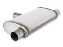 Flow Fx Muffler Flow Fx Muffler 2.5 In/Out Oval Body Transverse Moderate Sound Stainless Steel Flowmaster