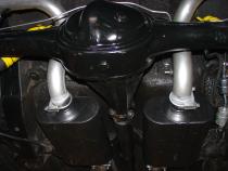 American Thunder Crossmember-Back Exhaust System 1955-1957 Chevrolet Cars With V8 Engine Aggressive To Moderate Sound Flowmaster