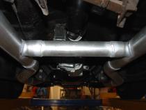American Thunder Crossmember-Back Exhaust System 1955-1957 Chevrolet Cars With V8 Engine Aggressive To Moderate Sound Flowmaster