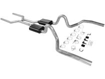 American Thunder Crossmember-Back Exhaust System Fits 1968-1972 GM A-Body With A V8 Engine 3.0 Inch Stainless Steel Aggressive Sound Flowmaster