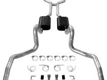 American Thunder Crossmember-Back Exhaust System Fits 1968-1972 GM A-Body With A V8 Engine 3.0 Inch Stainless Steel Aggressive Sound Flowmaster