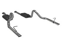 American Thunder Cat-Back Exhaust System 1986-1993 Ford Mustang Lx With 5.0L Engine Fits Coupes And Convertibles. Also Fits 1986 Ford Mustang Gt With 5.0L Engine Aggressive Sound Flowmaster