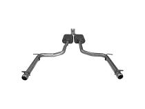 American Thunder Cat-Back Exhaust System 2009-2014 Dodge Challenger Rt With 5.7L Hemi Engine Aggressive Sound Flowmaster