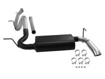 Force Ii Cat-Back Exhaust System 2007-2018 Jeep Wrangler Jk With 3.6L Or 3.8L Engine, Fits Both 2 Door And 4 Door Models Mild Sound Flowmaster