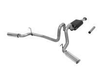American Thunder Cat-Back Exhaust System Fits 2016-2023 Toyota Tacoma With 3.5L Engine, American Thunder, Dual Exit, Stainless Steel Exhaust System, 2/4 Wheel Drive, All Wheelbases Aggressive To Moderate Sound Flowmaster