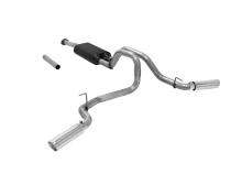 American Thunder Cat-Back Exhaust System Fits 2016-2023 Toyota Tacoma With 3.5L Engine, American Thunder, Dual Exit, Stainless Steel Exhaust System, 2/4 Wheel Drive, All Wheelbases Aggressive To Moderate Sound Flowmaster