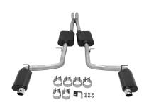 American Thunder Cat-Back Exhaust System 2015-2023 Dodge Charger Se, Sxt &amp;amp; Chrysler 300S With 3.6L Engine Fits 2Wd And Awd Models With Rectangular Exhaust Bezels Aggressive To Moderate Sound Flowmaster
