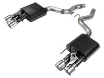 American Thunder Axle-Back Exhaust System Fits 2018-2023 Mustang Gt 5.0L With Factory Active Performance Exhaust Valves Aggressive To Moderate Sound Flowmaster