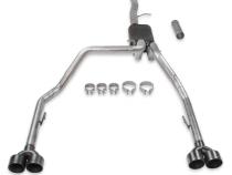 American Thunder Cat-Back Exhaust System Fits 2019-2023 Silverado/Sierra 1500 With 6.2L Engine Aggressive To Moderate Sound Flowmaster
