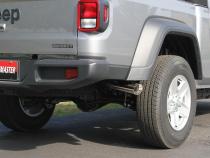 American Thunder Cat-Back Exhaust System Fits 2020-2025 Jeep Gladiator Trucks With 3.6L Engine, 409 Stainless Steel, Dual Exit With Polished Tips Aggressive Sound Flowmaster