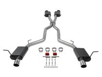 American Thunder Cat-Back Exhaust System Fits 2018-2024 Dodge Durango 6.4-Liter, American Thunder Cat-Back 3.0-Inch Stainless Steel Exhaust System, 4.00-Inch Polished Tips, Dual Out Rear Exit Flowmaster