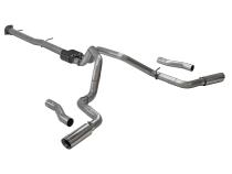 Outlaw Cat-Back Exhaust System Fits 2020-2026 Silverado/Sierra 2500Hd/3500Hd 6.6L Gas V8, Outlaw Series, 3.50 Inch To Dual 3.00 Inch Cat-Back, Dual Rear Exit, Stainless Steel Exhaust System Flowmaster