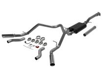 American Thunder Cat-Back Exhaust System Fits 2019-2026 Chevrolet/Gmc Silverado/Sierra 2.7-Liter, Cat-Back, Dual Out Rear/Side Exit, Stainless Steel Exhaust System Flowmaster