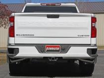 American Thunder Cat-Back Exhaust System Fits 2019-2026 Chevrolet/Gmc Silverado/Sierra 2.7-Liter, Cat-Back, Dual Out Rear/Side Exit, Stainless Steel Exhaust System Flowmaster