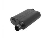 40 Series Delta Flow Chambered Muffler 40 Delta Flow Stainless Steel 2.25 Offset In 2.25 Offset Out Aggressive Sound Flowmaster