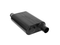40 Series Delta Flow Chambered Muffler 40 Delta Flow Stainless Steel 2.25 Offset In 2.25 Offset Out Aggressive Sound Flowmaster