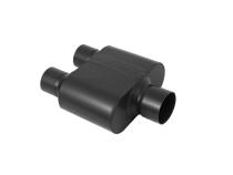 Super 10 Series Chambered Muffler Super 10 Series Stainless Steel 3.00 Center In 2.50 Dual Out Aggressive Sound Flowmaster