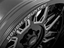 86 Series Wheel One-Piece Gloss Black 20x10 6x135 -19mm Rough Country