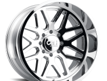 Cast Aluminum Wheels Invader 9115 CH 24x14 Chrome 6 On 135 Bolt Pattern -76 Offset Cali Offroad Wheels