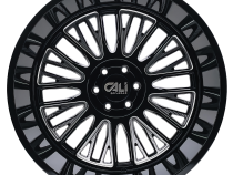 Cast Aluminum Wheels Vertex 9116 BM 20x10 Milled Gloss Black 5 On 127 Bolt Pattern -25 Offset Cali Offroad Wheels