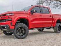 92 Series Wheel Machined One-Piece Gloss Black 22x12 6x135 -44mm Rough Country