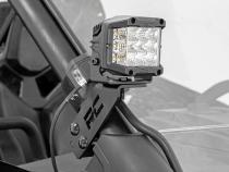 Polaris Dual LED Cube Kit w/ 3 Inch Wide Angle LEDs 20-21 Polaris RZR PRO XP Rough Country
