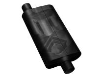 50 Series Delta Flow Chambered Muffler 50 Delta Flow 2.50 Center In 2.00 Dual Out Moderate Sound Flowmaster