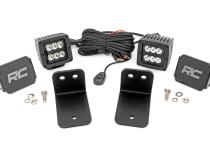 Rear Facing LED Kit 2-Inch Black Series with Spot Beam 2020 Intimidator GC1K Rough Country